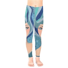 Blue Girl Kids  Legging