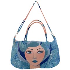 Blue Girl Removal Strap Handbag by CKArtCreations