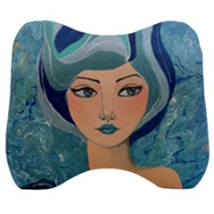 Blue Girl Velour Head Support Cushion