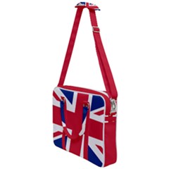 Uk Flag Cross Body Office Bag by FlagGallery
