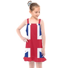 Uk Flag Kids  Overall Dress by FlagGallery