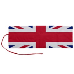 Uk Flag Roll Up Canvas Pencil Holder (m) by FlagGallery