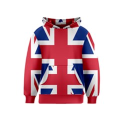 UK Flag Union Jack Kids  Pullover Hoodie