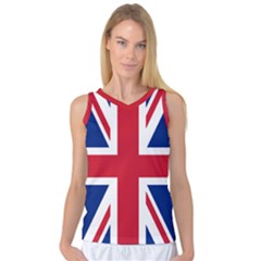 Uk Flag Union Jack Women s Basketball Tank Top by FlagGallery