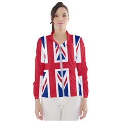 UK Flag Union Jack Women s Windbreaker