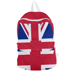 Uk Flag Union Jack Foldable Lightweight Backpack by FlagGallery