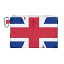 UK Flag Union Jack Canvas Cosmetic Bag (Large) View1