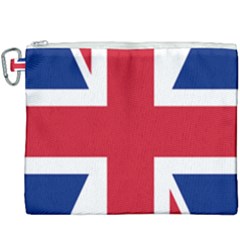 UK Flag Union Jack Canvas Cosmetic Bag (XXXL)