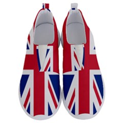 UK Flag Union Jack No Lace Lightweight Shoes