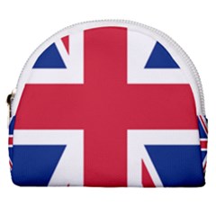 UK Flag Union Jack Horseshoe Style Canvas Pouch