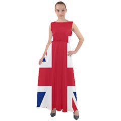 Uk Flag Union Jack Chiffon Mesh Boho Maxi Dress by FlagGallery