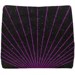 Laser Show Festival Seat Cushion by HermanTelo