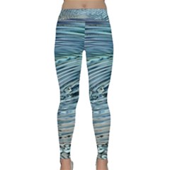 Wave Concentric Waves Circles Water Classic Yoga Leggings