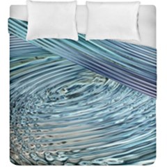 Wave Concentric Waves Circles Water Duvet Cover Double Side (king Size)