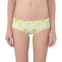 Lemonade Polkadots Classic Bikini Bottoms by bloomingvinedesign