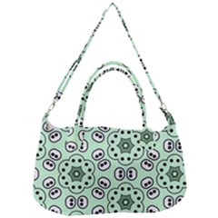 Background Texture Dots Pattern Removal Strap Handbag by Simbadda