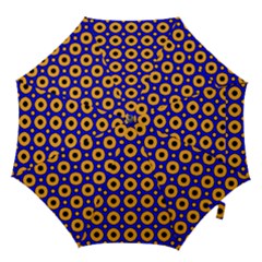 Pattern Circle Seamless Texture Hook Handle Umbrellas (medium) by Simbadda