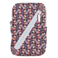 Pattern Abstract Fabric Wallpaper Belt Pouch Bag (small) by Simbadda