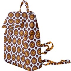 Pattern Fall Color White Background Buckle Everyday Backpack by Simbadda