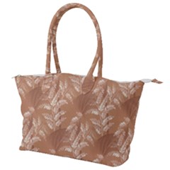 Scrapbook Leaves Decorative Canvas Shoulder Bag by Simbadda