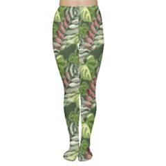 Leaves Seamless Pattern Design Tights