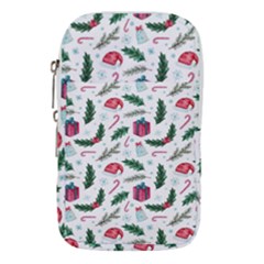 Christmas Background Waist Pouch (large) by Simbadda