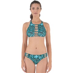 Background Organic Pattern Alie Perfectly Cut Out Bikini Set by Simbadda