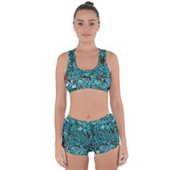 Background Organic Pattern Alie Racerback Boyleg Bikini Set by Simbadda
