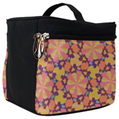 Pattern Decoration Abstract Flower Make Up Travel Bag (big) by Simbadda