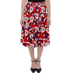 Nicholas Santa Christmas Pattern Classic Midi Skirt