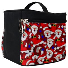 Nicholas Santa Christmas Pattern Make Up Travel Bag (Big)