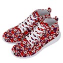 Nicholas Santa Christmas Pattern Men s Lightweight High Top Sneakers View2