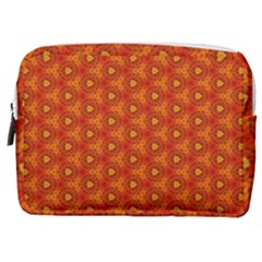 Pattern Fall Colors Seamless Bright Make Up Pouch (medium) by Simbadda