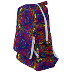 Kaleidoscope Pattern Ornament Travelers  Backpack by Simbadda