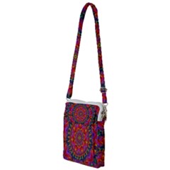 Kaleidoscope Pattern Ornament Multi Function Travel Bag by Simbadda