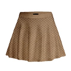 Paper Texture Background Mini Flare Skirt by HermanTelo