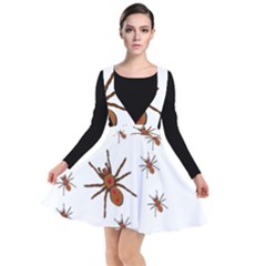 Insect Spider Wildlife Plunge Pinafore Dress