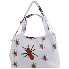 Insect Spider Wildlife Double Compartment Shoulder Bag