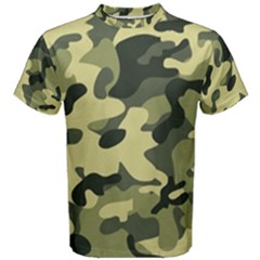 Army Camo Pattern Men s Cotton Tee by Vaneshart