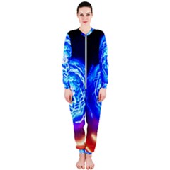 Light Circle Ball Sphere Organ Shape Physics Volgariver Ununseptium Z117 Unoptanium Island Onepiece Jumpsuit (ladies)  by Vaneshart