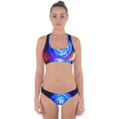 Light Circle Ball Sphere Organ Shape Physics Volgariver Ununseptium Z117 Unoptanium Island Cross Back Hipster Bikini Set by Vaneshart