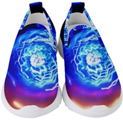 Light Circle Ball Sphere Organ Shape Physics Volgariver Ununseptium Z117 Unoptanium Island Kids  Slip On Sneakers by Vaneshart