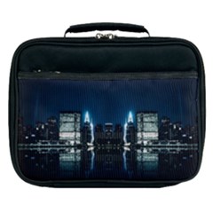 Night City Landscape Lunch Bag by Vaneshart