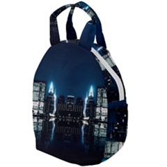 Night City Landscape Travel Backpacks by Vaneshart