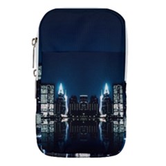 Night City Landscape Waist Pouch (small) by Vaneshart