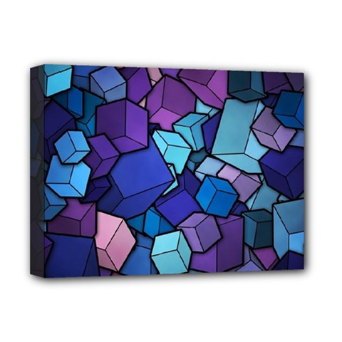 Geometric Pattern Deluxe Canvas 16  X 12  (stretched) 