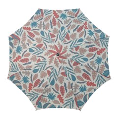 Leaves Art Pattern Golf Umbrellas