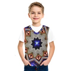 Light Abstract Structure Star Pattern Toy Circle Christmas Decoration Background Design Symmetry Kids  Sportswear by Vaneshart