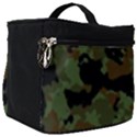Beautiful Army Camo Pattern Make Up Travel Bag (Big) View1