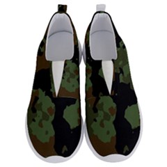 Beautiful Army Camo Pattern No Lace Lightweight Shoes by Vaneshart